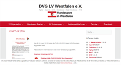 Desktop Screenshot of dvg-westfalen.de